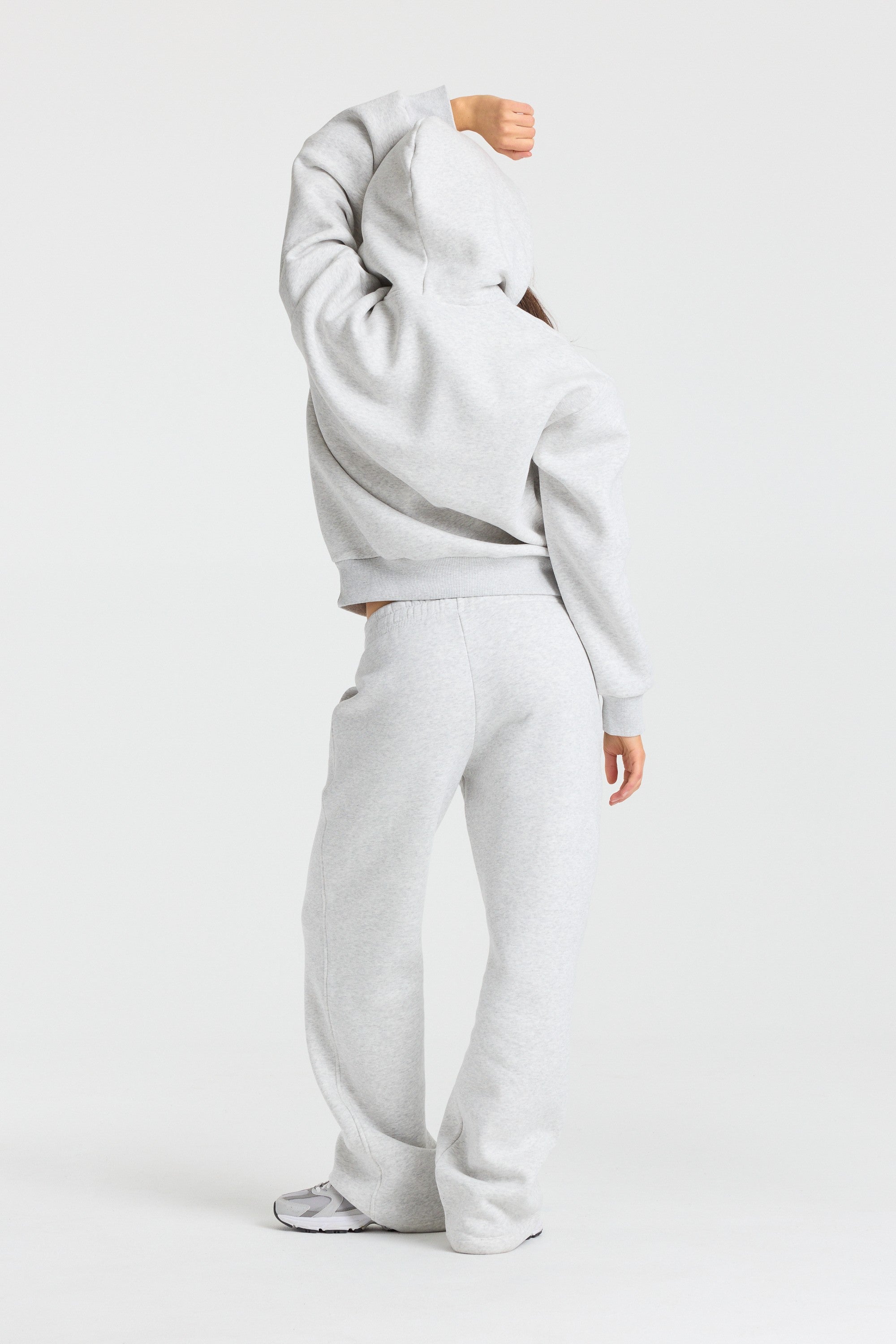 W. All-Star Hoodie - Grey Melange/Yellow